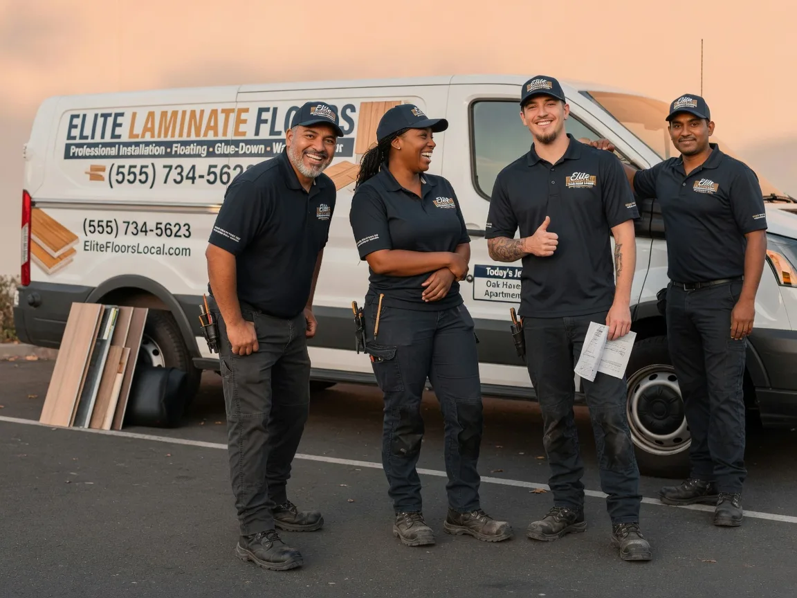 Laminate flooring installation company in Woodson, IL